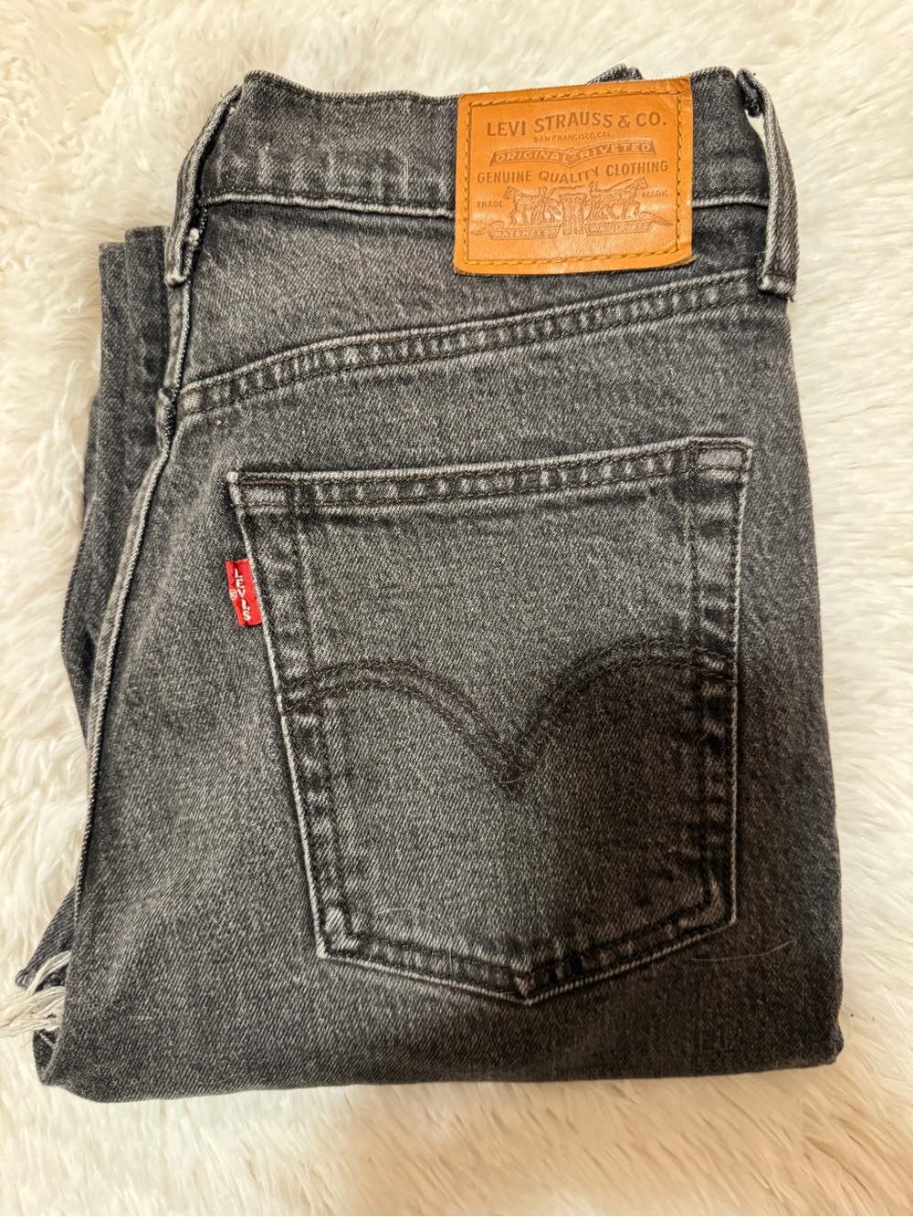 Levi's Men's Washed Gray Straight Slim Jeans